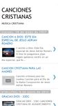 Mobile Screenshot of musicaycancionescristianas.blogspot.com