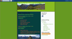 Desktop Screenshot of machupicchuatravezdelahistoria.blogspot.com