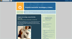 Desktop Screenshot of icultura.blogspot.com