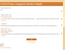 Tablet Screenshot of chefbpasta.blogspot.com