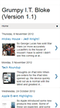 Mobile Screenshot of grumpyitbloke.blogspot.com