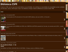 Tablet Screenshot of biblioespr.blogspot.com