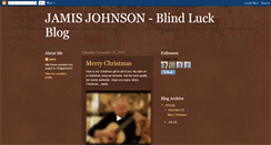 Desktop Screenshot of jamisjohnson.blogspot.com