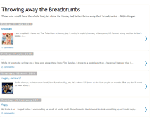 Tablet Screenshot of ajbreadcrumbs.blogspot.com