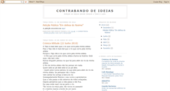 Desktop Screenshot of contrabando-de-ideias.blogspot.com