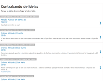 Tablet Screenshot of contrabando-de-ideias.blogspot.com