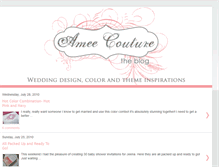 Tablet Screenshot of ameecouture.blogspot.com