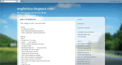 Desktop Screenshot of english4zu.blogspot.com