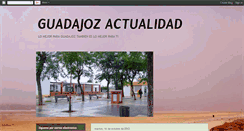 Desktop Screenshot of guadajozactualidad.blogspot.com