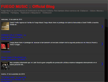 Tablet Screenshot of fuegomusicweb.blogspot.com