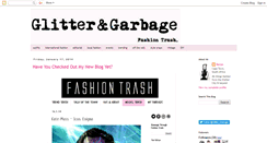 Desktop Screenshot of glitterandgarbage.blogspot.com