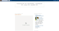 Desktop Screenshot of pak-tv.blogspot.com