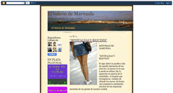 Desktop Screenshot of elbalcondemarineda.blogspot.com