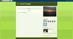 Desktop Screenshot of good-inspiring-thoughts.blogspot.com