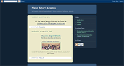 Desktop Screenshot of pianotutor-lessons.blogspot.com