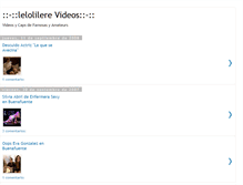 Tablet Screenshot of lelolilere.blogspot.com
