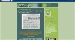 Desktop Screenshot of myictexperience.blogspot.com