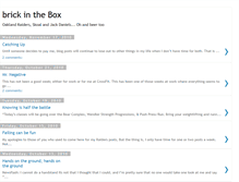 Tablet Screenshot of brickinthebox.blogspot.com