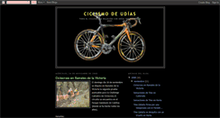 Desktop Screenshot of ciclismodeudias.blogspot.com