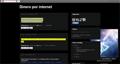 Desktop Screenshot of el-dinero-por-internet.blogspot.com