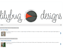 Tablet Screenshot of lilybugdesigns.blogspot.com