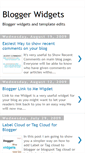 Mobile Screenshot of blogger-new-widgets.blogspot.com