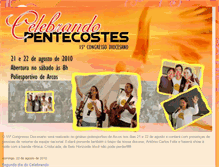 Tablet Screenshot of celebrandopentecostesarcos.blogspot.com