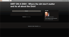 Desktop Screenshot of dirtonadish.blogspot.com