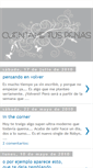 Mobile Screenshot of cuentametuspenas.blogspot.com