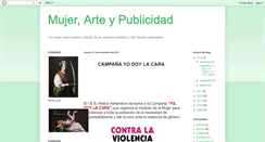 Desktop Screenshot of mujerartepublicidad.blogspot.com