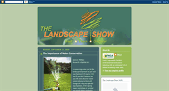 Desktop Screenshot of landscapeshow.blogspot.com