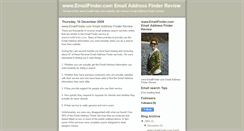 Desktop Screenshot of emailfindercom.blogspot.com