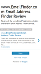 Mobile Screenshot of emailfindercom.blogspot.com