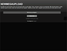 Tablet Screenshot of newmegaupload.blogspot.com