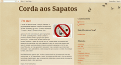 Desktop Screenshot of cordaosapatos.blogspot.com
