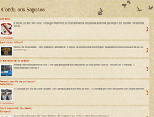 Tablet Screenshot of cordaosapatos.blogspot.com