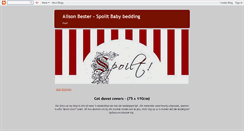 Desktop Screenshot of alisonspoilt.blogspot.com