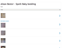 Tablet Screenshot of alisonspoilt.blogspot.com