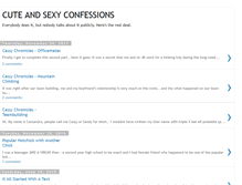 Tablet Screenshot of cuteconfessions.blogspot.com