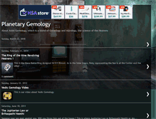 Tablet Screenshot of planetarygemology.blogspot.com