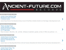 Tablet Screenshot of ancientfuturepressreleases.blogspot.com