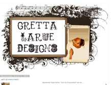 Tablet Screenshot of grettalaruedesigns.blogspot.com