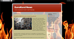 Desktop Screenshot of eurokurdnews.blogspot.com