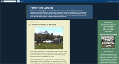 Desktop Screenshot of familytent.blogspot.com