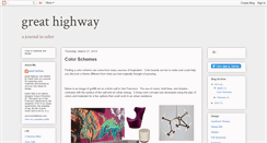 Desktop Screenshot of greathighway.blogspot.com