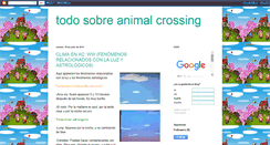 Desktop Screenshot of animalcrossingbest.blogspot.com