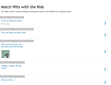 Tablet Screenshot of matchwitswiththekids.blogspot.com