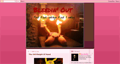 Desktop Screenshot of bleedinout.blogspot.com