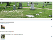 Tablet Screenshot of graveyardhopping.blogspot.com