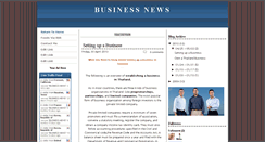 Desktop Screenshot of businesnews-x.blogspot.com